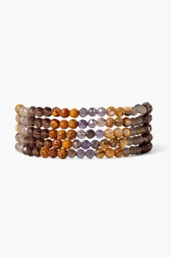 Chan Luu Bracelets^Abalone Mix Step Naked Wrap Bracelet