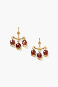 Chan Luu Earrings^Anahi Chandelier Earrings Hessonite