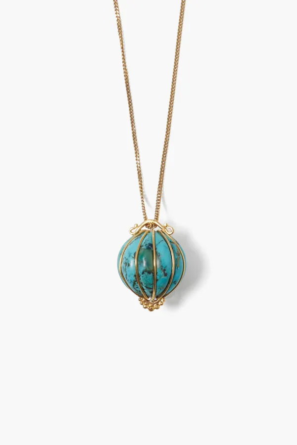 Chan Luu Necklaces^Balloon Pendant Necklace Turquoise