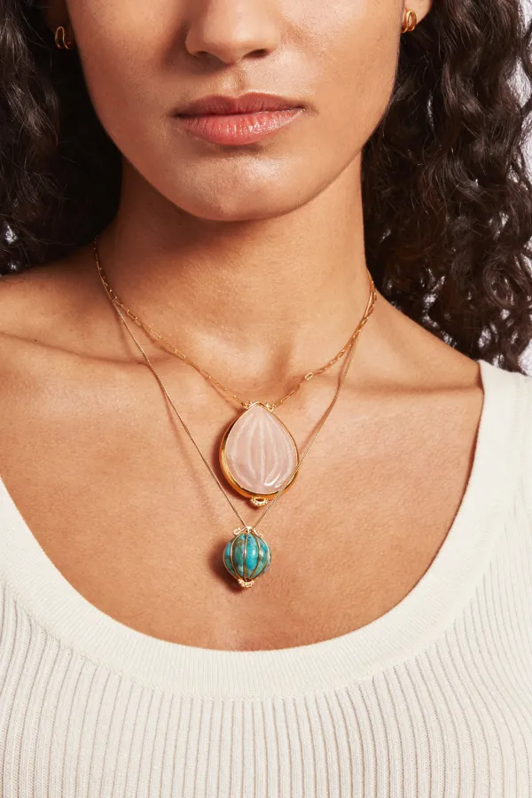 Chan Luu Necklaces^Balloon Pendant Necklace Turquoise