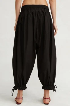 Chan Luu Bottoms^Balloon Poplin Pant Caviar