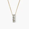 Chan Luu Necklaces^Bar Diamond Necklace Gold Mix