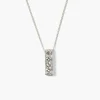 Chan Luu Necklaces^Bar Diamond Necklace Silver