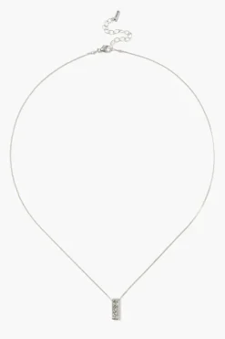 Chan Luu Necklaces^Bar Diamond Necklace Silver