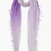 Chan Luu Scarves^Bellflower Dip-Dyed Cashmere And Silk Scarf