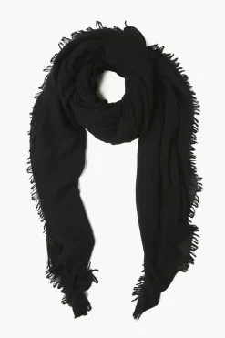 Chan Luu Scarves^Black 100% Cashmere Scarf