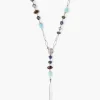 Chan Luu Necklaces^Blue Mix Layering Necklace