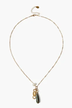 Chan Luu Necklaces^Castillo Charm Necklace Citrine Mix