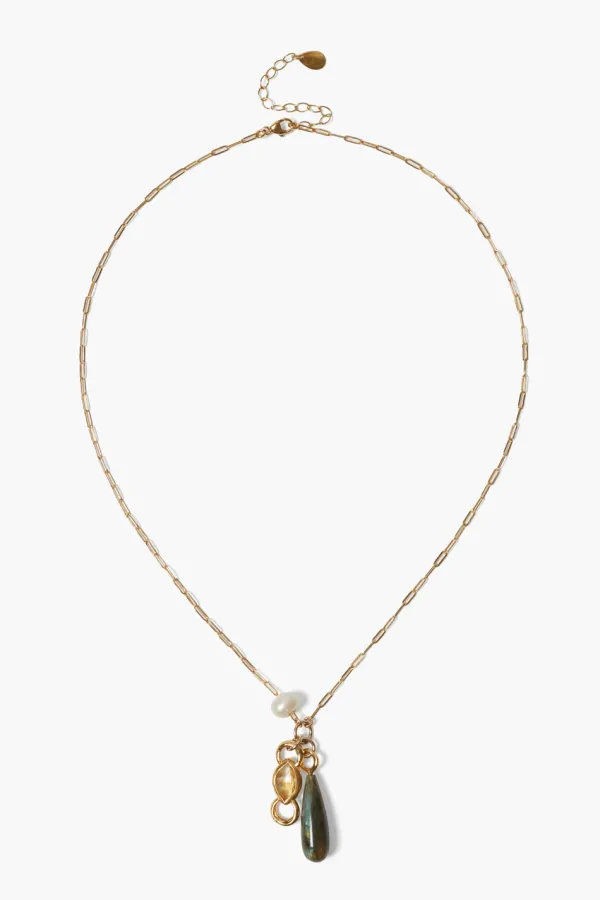 Chan Luu Necklaces^Castillo Charm Necklace Citrine Mix