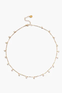Chan Luu Necklaces^Cayman Short Necklace White Pearl