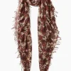 Chan Luu Scarves^Cedar Garden Cashmere And Silk Scarf