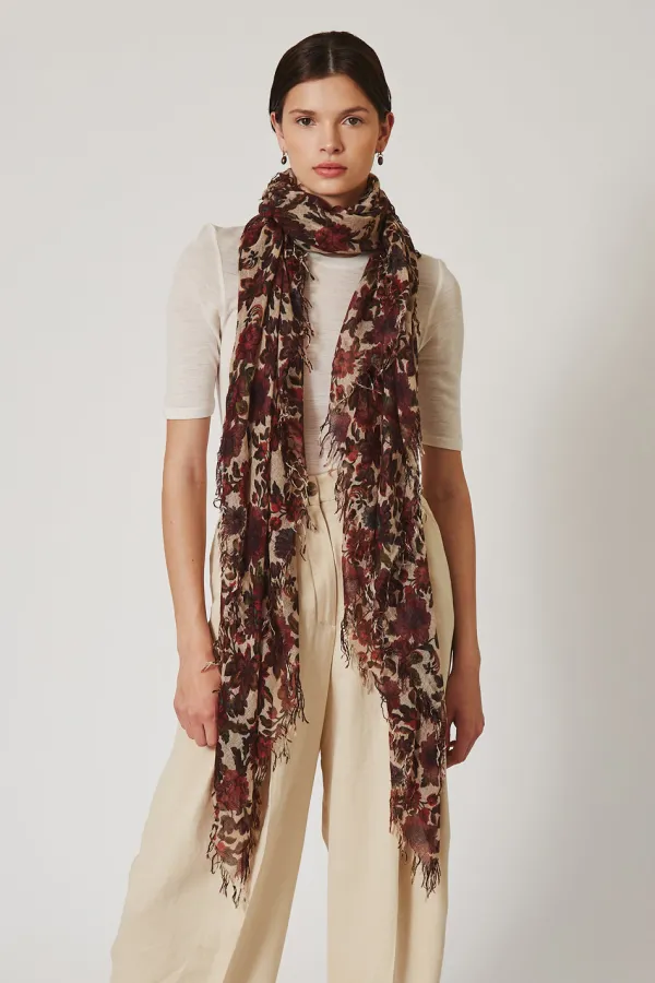 Chan Luu Scarves^Cedar Garden Cashmere And Silk Scarf