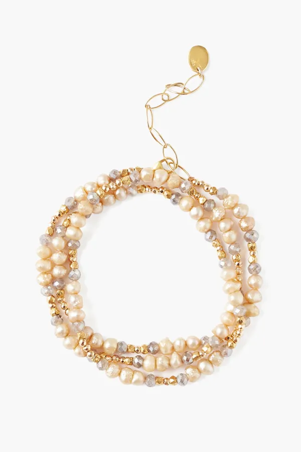 Chan Luu Bracelets^Champagne Pearl Antica Bracelet