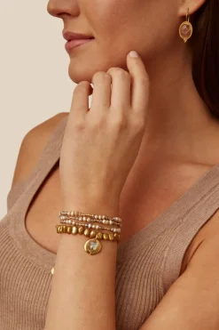 Chan Luu Bracelets^Champagne Pearl Antica Bracelet