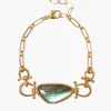 Chan Luu Bracelets^Cheval Bracelet Gold Labradorite