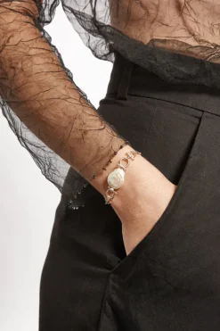 Chan Luu Bracelets^Cheval Bracelet Silver White Pearl