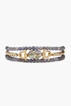Chan Luu Bracelets^Cheval Naked Wrap Bracelet Iolite