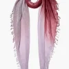 Chan Luu Scarves^Chocolate Truffle Dip-Dyed Cashmere And Silk Scarf