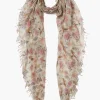 Chan Luu Scarves^Coconut Milk Floral Cashmere And Silk Scarf