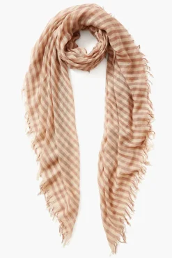 Chan Luu Scarves^Cognac Linea Cashmere And Silk Scarf