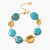 Chan Luu Bracelets^Coin Bracelet Turquoise
