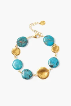 Chan Luu Bracelets^Coin Bracelet Turquoise