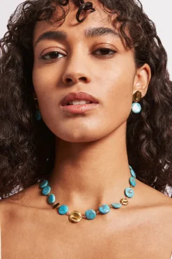 Chan Luu Necklaces^Coin Necklace Turquoise