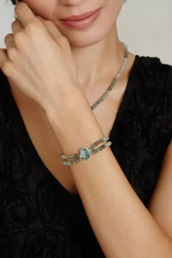 Chan Luu Bracelets^Colette Bracelet Aquamarine
