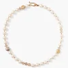 Chan Luu Necklaces^Crest Necklace White Pearl Mix