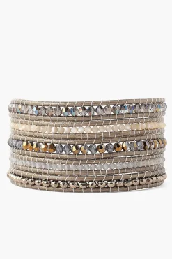Chan Luu Bracelets^Crystal Dorado Mix Wrap Bracelet