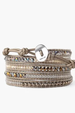 Chan Luu Bracelets^Crystal Dorado Mix Wrap Bracelet