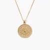 Chan Luu Necklaces^Custom Diamond Zodiac Coin Necklace Yellow Gold