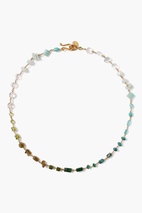 Chan Luu Necklaces^Daphne Beaded Necklace Turquoise Mix
