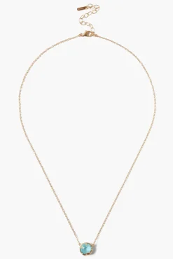 Chan Luu Necklaces^December Birthstone Necklace Turquoise Crystal