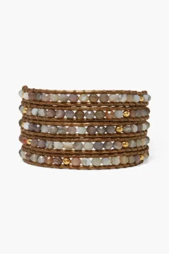 Chan Luu Bracelets^Denali Wrap Bracelet Botswana Agate