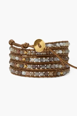 Chan Luu Bracelets^Denali Wrap Bracelet Botswana Agate