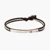 Chan Luu Bracelets^Diamond Bar Single Wrap Bracelet Black
