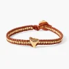 Chan Luu Bracelets^Diamond Mako Single Wrap Bracelet Brown