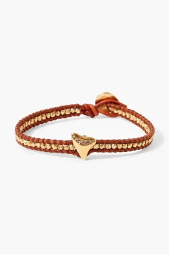 Chan Luu Bracelets^Diamond Mako Single Wrap Bracelet Brown