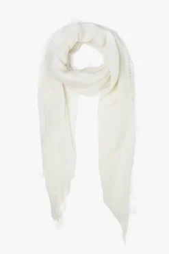 Chan Luu Scarves^Eggshell Cashmere And Silk Scarf