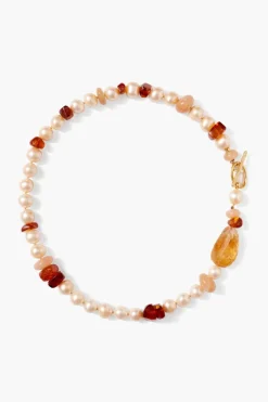 Chan Luu Necklaces^Fiji Necklace Champagne Mix