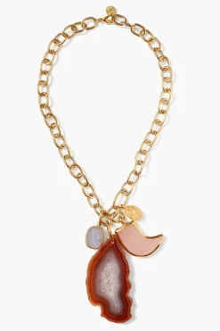 Chan Luu Necklaces^Florence Charm Necklace Pink Mix