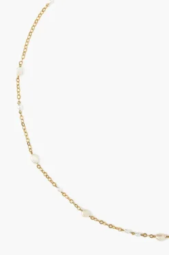 Chan Luu Necklaces^Free-Form White Pearl Mix Short Necklace