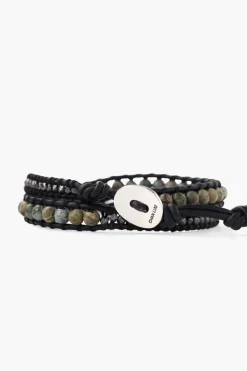 Chan Luu Bracelets^Green Mix Double Wrap Bracelet
