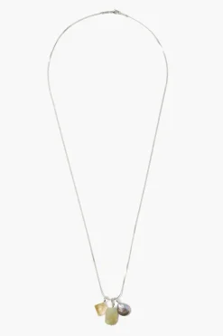 Chan Luu Necklaces^Grove Charm Necklace Silver Mix