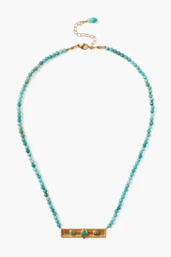 Chan Luu Necklaces^Helena Bar Necklace Turquoise