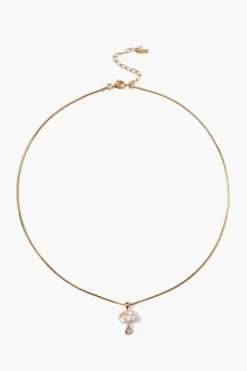 Chan Luu Necklaces^Hilo Pearl And Diamond Necklace Gold
