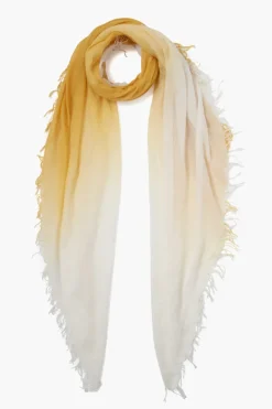 Chan Luu Scarves^Honey Dip-Dyed Cashmere And Silk Scarf