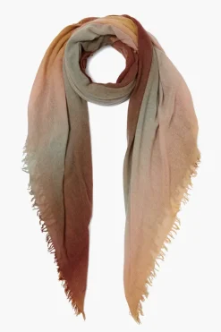 Chan Luu Scarves^Honey Gold Ombre Cashmere Scarf
