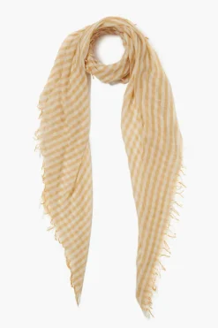 Chan Luu Scarves^Honey Linea Cashmere And Silk Scarf